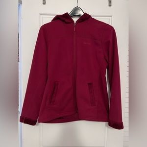 Purple jacket with very soft inside lining